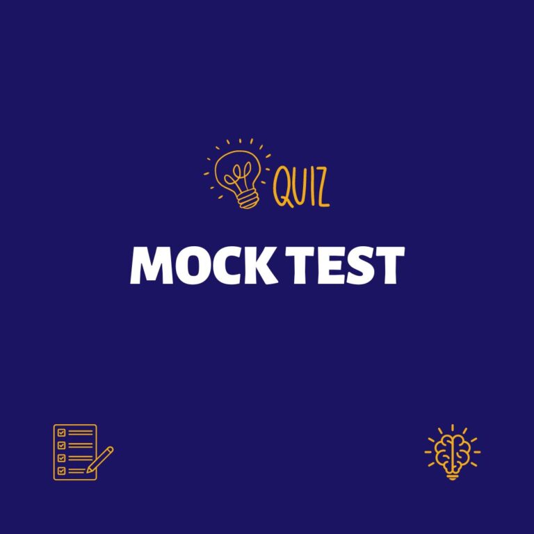 PIT Mock Test 1